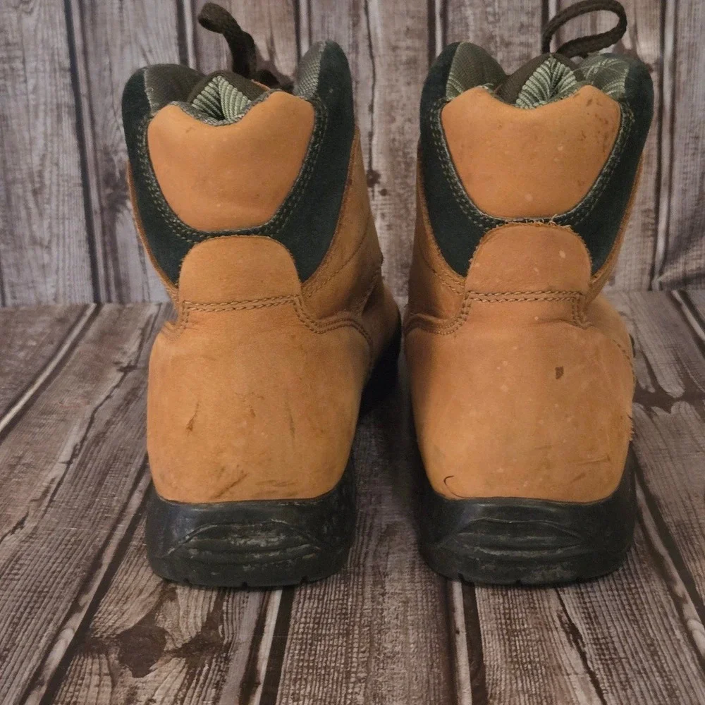 Sz 11.5 M Mens Tecnica Cascata Trekking Hiking Boots Tan Leather Lace Up‎